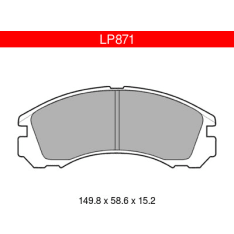 Delphi LP871 Citroen / Mitsubishi / Peugeot etujarrupalasarja