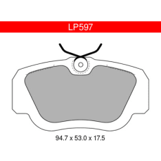 Delphi LP597 Mercedes-Benz etujarrupalasarja