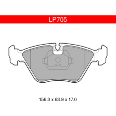 Delphi LP705 Audi / Daimler / Jaguar etujarrupalasarja