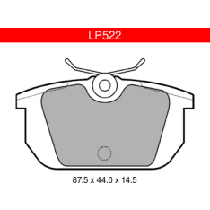 Delphi LP522 Alfa Fiat Lancia takajarrupalasarja