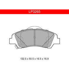Delphi LP3265 Hyundai Front Brake Pad Set