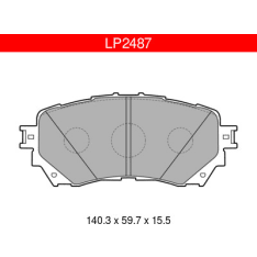 Delphi LP2487 Mazda 6 12- etujarrupalasarja