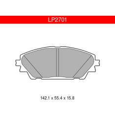 Delphi LP2701 Mazda etujarrupalasarja