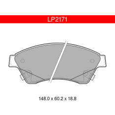 Delphi LP2171 Opel Front Brake Pad Set
