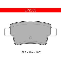 Delphi LP2055 Citroen takajarrupalasarja