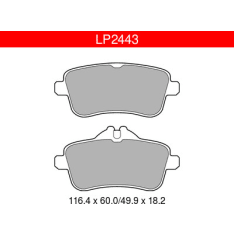 Delphi LP2443 Mercedes / VW Amarok takajarrupalasarja
