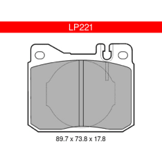 Delphi LP221 Mercedes etujarrupalasarja