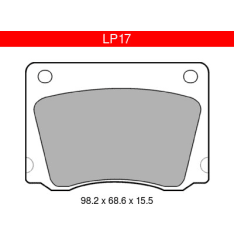 Delphi LP17 Jaguar / Lotus / Mercedes etujarrupalasarja