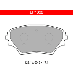 Delphi LP1632 Toyota etujarrupalasarja