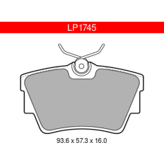 Delphi LP1745 Nissan / Opel / Renault / VW takajarrupalasarja