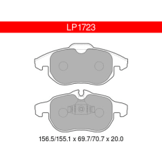 Delphi LP1723 Fiat / Opel / Saab etujarrupalasarja
