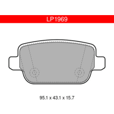 Delphi LP1969 Ford land Rover Volvo sis. pultit takajarrupalasarja