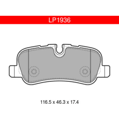 Delphi LP1936 land Rover takajarrupalasarja