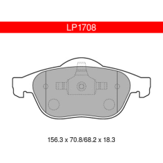 Delphi LP1708 Renault etujarrupalasarja