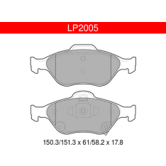Delphi LP2005 Toyota etujarrupalasarja