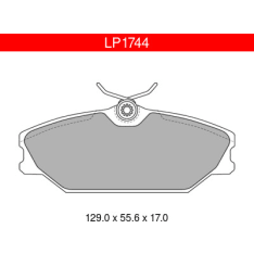 Delphi LP1744 Renault etujarrupalasarja