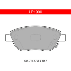 Delphi LP1990 Opel front brake kit