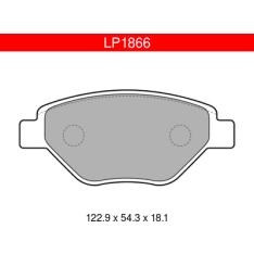 Delphi LP1866 Renault etujarrupalasarja
