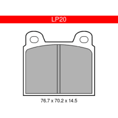 Delphi LP20 Alfa Lancia Mercedes Opel etujarrupalasarja