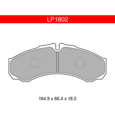Delphi LP1802 Iveco front brake kit