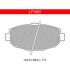 Delphi LP1661 Lexus etujarrupalasarja