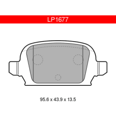 Delphi LP1677 Opel takajarrupalasarja
