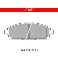 Delphi LP1659 Nissan etujarrupalasarja