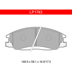 Delphi LP1743 Hyundai/Ssangyong etujarrupalasarja