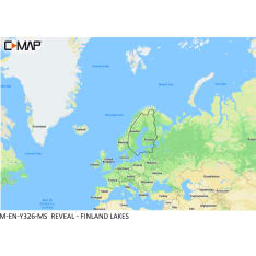 C-Map karttakortti Reveal. Suomen sisävedet ja merialue.