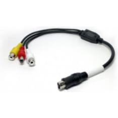 MXN RV ADP2 RCA A/V MiniDIN-urosliitin