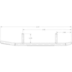 Sno-X Ripper Four 4" kovametalli ohjari pari