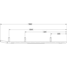 Sno-X Ripper Four 4" kovametalli ohjari pari