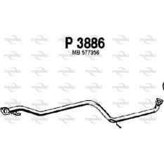 Fenno P3886 keskiputki