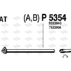 Fenno P5354 keskiputki