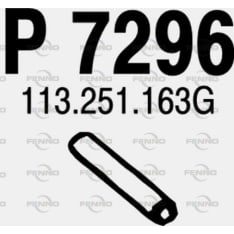 Fenno P7296 takaputki