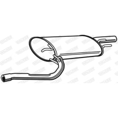 Walker 22160 vaimennin
