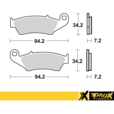 ProX CRF250/450R + KX250F/450F jarrupalasarja eteen