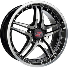 Barzetta GT Black Polished Chrome Rivets 8x18 Jako:5x112 ET:45 vanne