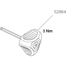 Thule TH 52984 Momenttiavain 3 Nm