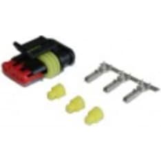 Proplast 61-50079400 Amp superseal 3-napa uroskotelo naarasliittimet Liitinsarja