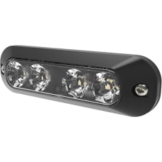 Proplast 61-ED3704A 12/24V E-hyv R65 IP67 R10 4 keltainen LED hälytysvalo