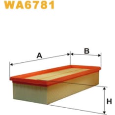 Wix Filters WA6781 VW ilmansuodatin