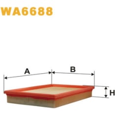 Wix Filters WA6688 VW ilmansuodatin