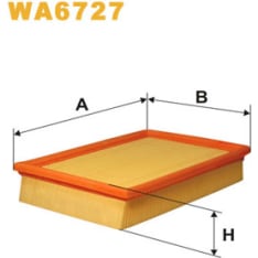 Wix Filters WA6727 Mercedes / Citroen / Peugeot ilmansuodatin