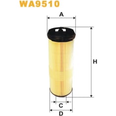 Wix Filters WA9510 Mercedes C/CLK/CLC-sarja ilmansuodatin