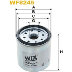 Wix Filters WF8245 polttoainesuodatin
