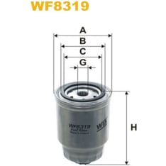Wix Filters WF8319 polttoainesuodatin