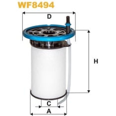 Wix Filters WF8494 polttoainesuodatin