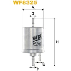 Wix Filters WF8325 polttoainesuodatin