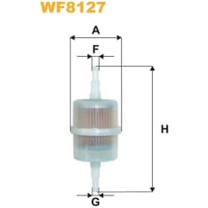 Wix Filters WF8127 polttoainesuodatin